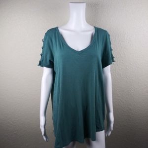 Torrid Ladder Trim Classic Fit Tee